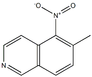 6-methyl-5-nitroisoquinoline Struktur