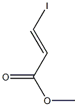 Methyl (E)-3-iodoacrylate Struktur