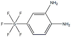 3,4-Diaminophenylsulphur pentafluoride Struktur