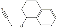 (1,2,3,4-tetrahydronaphthalen-1-yloxy)acetonitrile Struktur