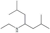 (2,6-dimethylheptan-4-yl)(ethyl)amine Struktur