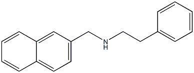 (naphthalen-2-ylmethyl)(2-phenylethyl)amine Struktur