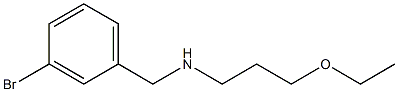 [(3-bromophenyl)methyl](3-ethoxypropyl)amine Struktur