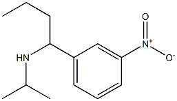 [1-(3-nitrophenyl)butyl](propan-2-yl)amine Struktur