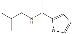 [1-(furan-2-yl)ethyl](2-methylpropyl)amine Struktur