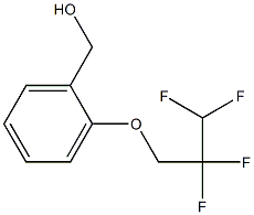 [2-(2,2,3,3-tetrafluoropropoxy)phenyl]methanol Struktur