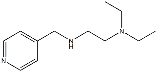 [2-(diethylamino)ethyl](pyridin-4-ylmethyl)amine Structure