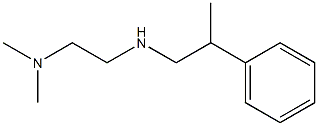 [2-(dimethylamino)ethyl](2-phenylpropyl)amine Struktur