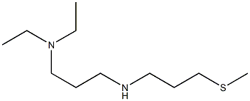 [3-(diethylamino)propyl][3-(methylsulfanyl)propyl]amine Struktur