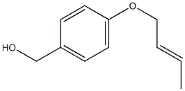 [4-(but-2-en-1-yloxy)phenyl]methanol Struktur