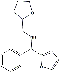 [furan-2-yl(phenyl)methyl](oxolan-2-ylmethyl)amine Struktur