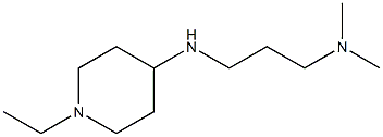 {3-[(1-ethylpiperidin-4-yl)amino]propyl}dimethylamine Struktur