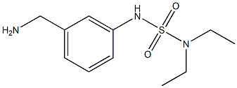 {3-[(diethylsulfamoyl)amino]phenyl}methanamine Struktur