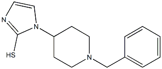 1-(1-benzylpiperidin-4-yl)-1H-imidazole-2-thiol Struktur