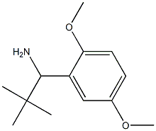 1-(2,5-dimethoxyphenyl)-2,2-dimethylpropan-1-amine Struktur