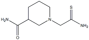 1-(2-amino-2-thioxoethyl)piperidine-3-carboxamide Struktur