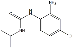 1-(2-amino-4-chlorophenyl)-3-propan-2-ylurea Struktur