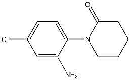 1-(2-amino-4-chlorophenyl)piperidin-2-one Struktur