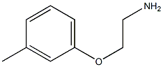 1-(2-aminoethoxy)-3-methylbenzene Struktur