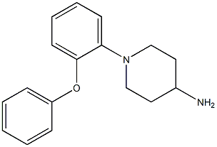 1-(2-phenoxyphenyl)piperidin-4-amine Struktur