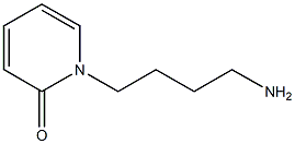 1-(4-aminobutyl)-1,2-dihydropyridin-2-one Struktur