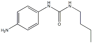 1-(4-aminophenyl)-3-butylurea Struktur