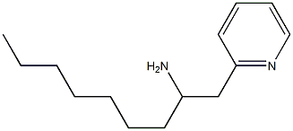 1-(pyridin-2-yl)nonan-2-amine Struktur