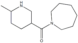 1-[(6-methylpiperidin-3-yl)carbonyl]azepane Struktur