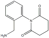 1-[2-(aminomethyl)phenyl]piperidine-2,6-dione Struktur