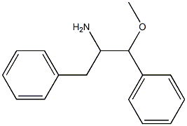 1-benzyl-2-methoxy-2-phenylethylamine Struktur