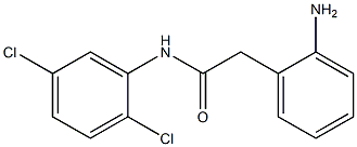 2-(2-aminophenyl)-N-(2,5-dichlorophenyl)acetamide Struktur