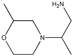 2-(2-methylmorpholin-4-yl)propan-1-amine Struktur