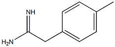 2-(4-methylphenyl)ethanimidamide Struktur