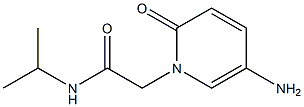 2-(5-amino-2-oxo-1,2-dihydropyridin-1-yl)-N-(propan-2-yl)acetamide Struktur