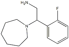 2-(azepan-1-yl)-2-(2-fluorophenyl)ethan-1-amine Struktur