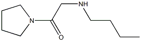 2-(butylamino)-1-(pyrrolidin-1-yl)ethan-1-one Struktur