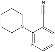 2-(piperidin-1-yl)pyridine-3-carbonitrile Struktur