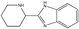 2-(piperidin-2-yl)-1H-1,3-benzodiazole Struktur