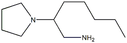 2-(pyrrolidin-1-yl)heptan-1-amine Struktur