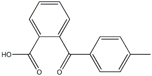 2-[(4-methylphenyl)carbonyl]benzoic acid Struktur