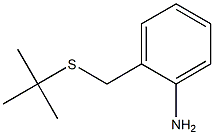 2-[(tert-butylsulfanyl)methyl]aniline Struktur