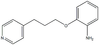 2-[3-(pyridin-4-yl)propoxy]aniline Struktur