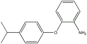 2-[4-(propan-2-yl)phenoxy]aniline Struktur