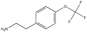 2-[4-(trifluoromethoxy)phenyl]ethan-1-amine Struktur