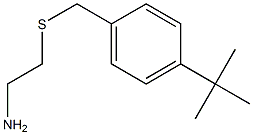 2-{[(4-tert-butylphenyl)methyl]sulfanyl}ethan-1-amine Struktur