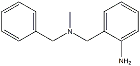 2-{[benzyl(methyl)amino]methyl}aniline Struktur