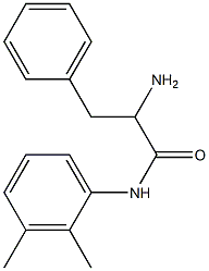 2-amino-N-(2,3-dimethylphenyl)-3-phenylpropanamide Struktur