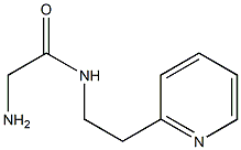 2-amino-N-(2-pyridin-2-ylethyl)acetamide Struktur