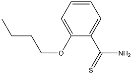 2-butoxybenzenecarbothioamide Struktur