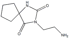 3-(2-aminoethyl)-1,3-diazaspiro[4.4]nonane-2,4-dione Struktur